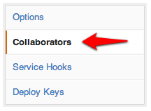 Github Repository Collaborators
